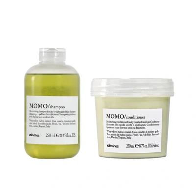 Zdjęcie produktu Davines MOMO zestaw: Szampon nawilżający 250 ml + odżywka nawilżająca 250 ml