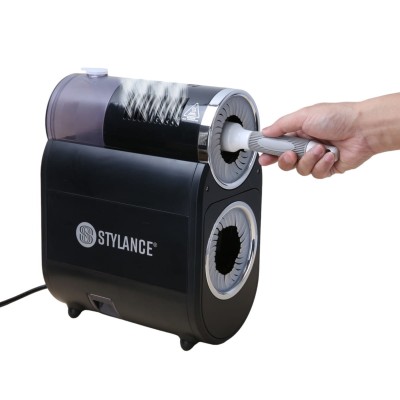 Zdjęcie produktu Profesjonalne urządzenie do czyszczenia szczotek, 2 tryby: gorąca para oraz mechaniczne czyszczenie Poniks