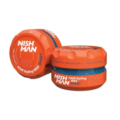 Zdjęcie produktu Pomada do włosów Nishman 02 Styling Wax Sport 150 ml