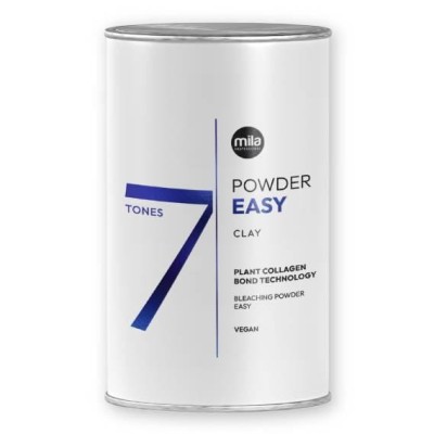 Zdjęcie produktu Rozjaśniacz do włosów MILA EASY Clay, rozjaśnianie do 7 tonów, z białą glinką, 500g