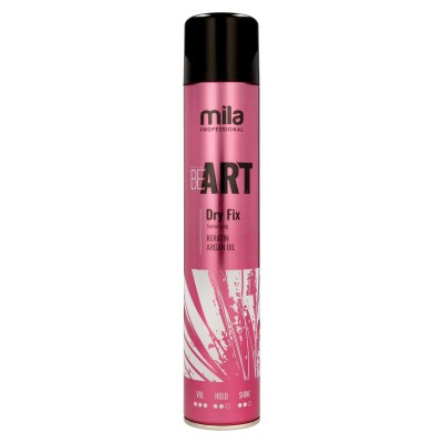 Zdjęcie produktu Lakier do włosów BE ART Dry Fix Mila professional, Suchy lakier 500 ml