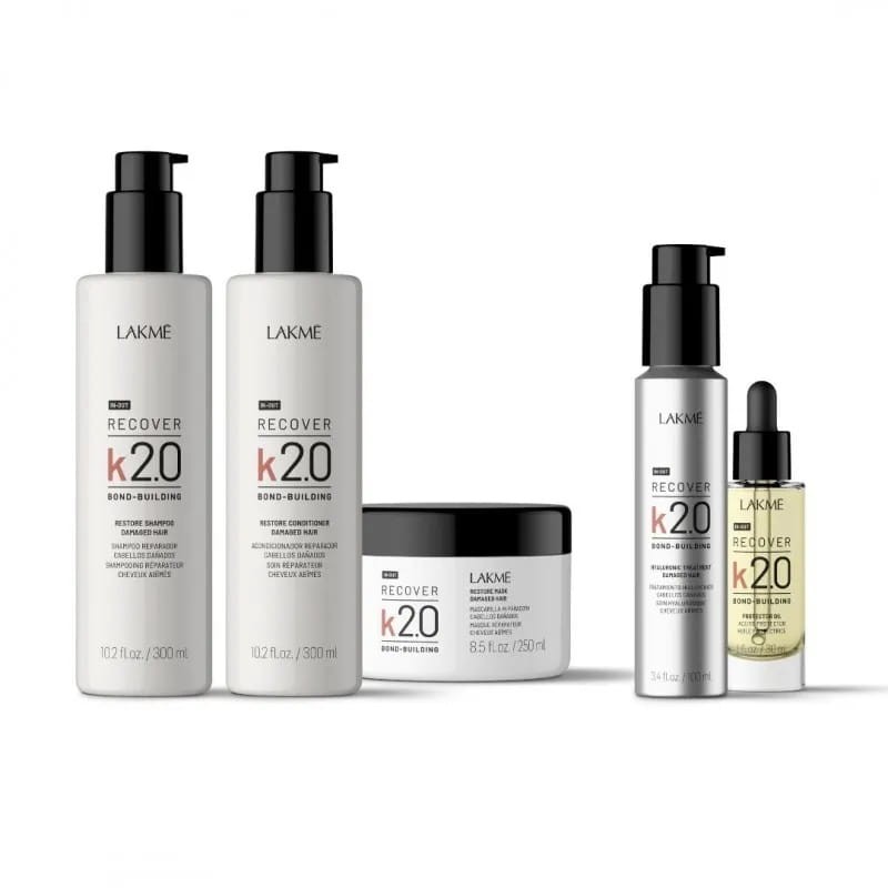 Lakme K2.0 Treatment Kit zestaw do pielęgnacji i regeneracji włosów z aminokwasami drugiej generacji