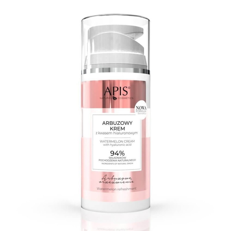 Apis - Arbuzowe Orzeźwienie - Arbuzowy krem do twarzy z kwasem hialuronowym 100 ml