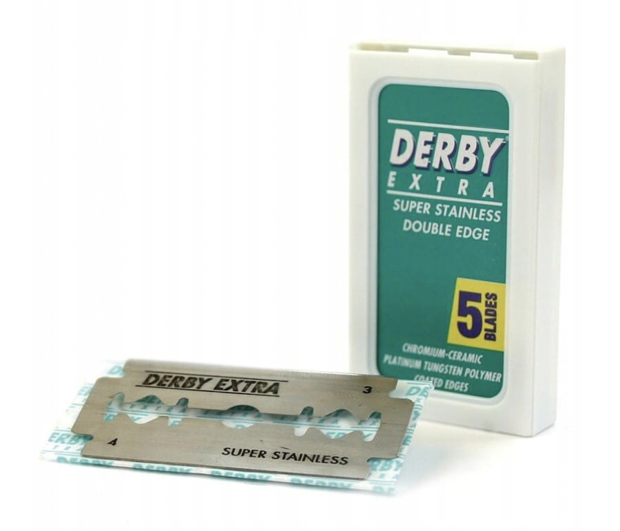 Żyletki jednorazowe pełne 5 szt. Derby Extra Double Edge Razors, Żyletki do golenia