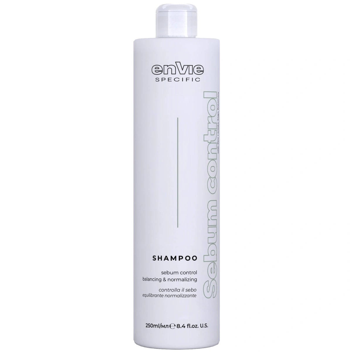 Envie Specific Sebum Control, Szampon do włosów regulujący sebum i przeciw przetłuszczaniu się skóry