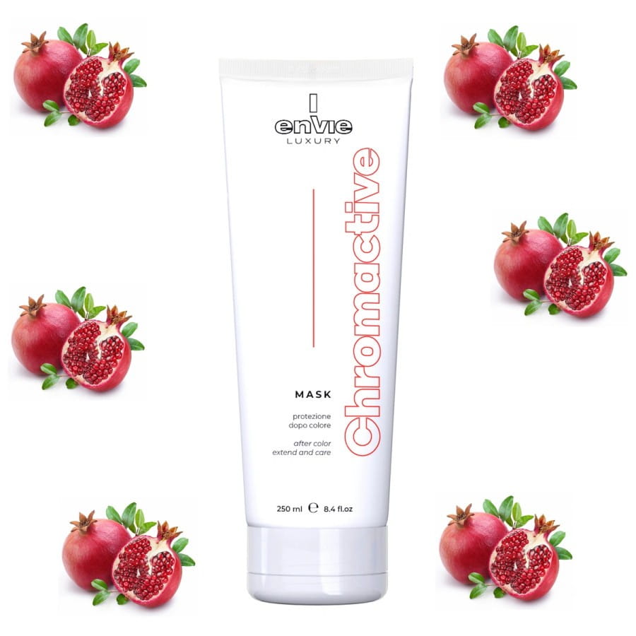 Maska Envie Luxury Chromactive, zakwaszająca, do włosów farbowanych, pojemności
