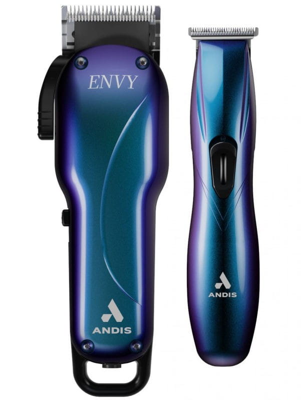 Zestaw fryzjerski ANDIS Galaxy Envy® Li Cordless maszynka do włosów, Slimline® Pro Li trymer do włosów