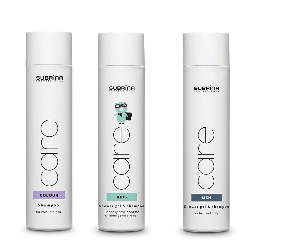 Subrina Professional zestaw rodzinny Szampony dla mamy, taty i dziecka 3x250ml
