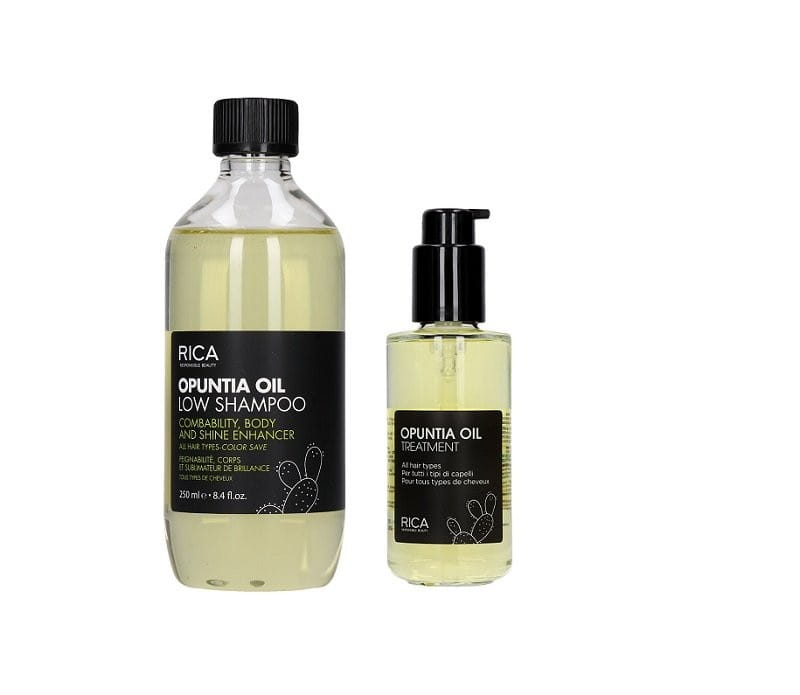 Rica Opuntia Oil zestaw kosmetyków: Szampon + serum wielofunkcyjne