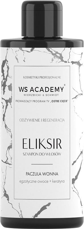 WIERZBICKI & SCHMIDT, Eliksir, Szampon odżywczo-regenerujący Paczula Wonna 250ml