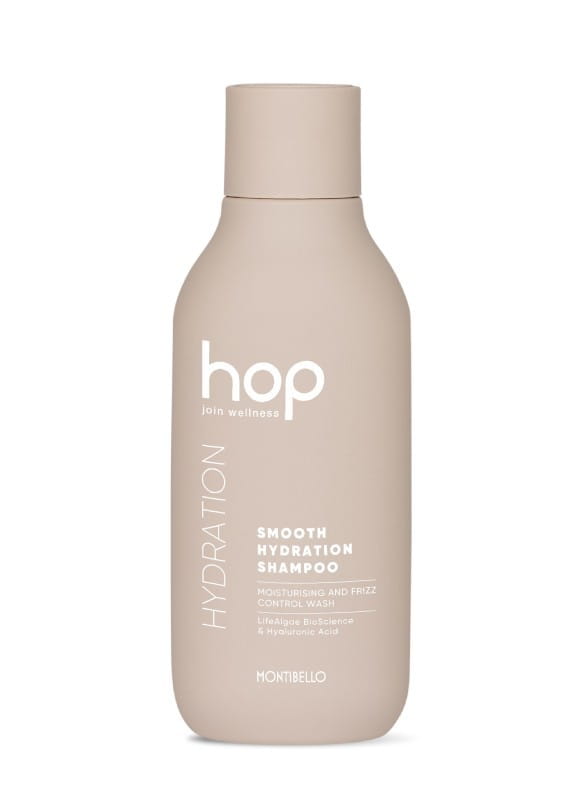 Szampon Montibello HOP Smooth Hydration, nawilżający do włosów suchych, trudnych do układania lub puszących się
