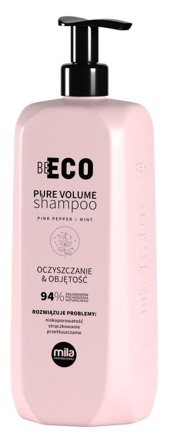 Szampon Mila Be Eco Pure Volume oczyszczający i nadający objętość