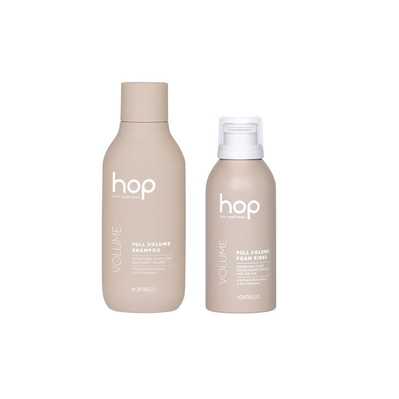 Zestaw kosmetyków Montibello HOP Full Volume nadających objętości włosom, szampon + pianka