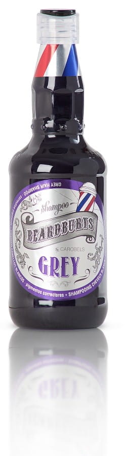 Beardburys Grey, szampon do włosów siwych