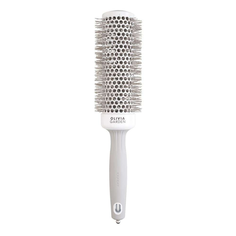 Szczotka do włosów Olivia Garden Expert Blowout Speed Wavy Bristles White&Grey, wszystkie rozmiary