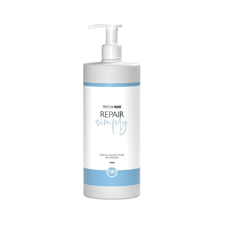 Maska Mila Professional Simply Protein Repair, odbudowująca, do włosów osłabionych i zniszczonych 950 ml