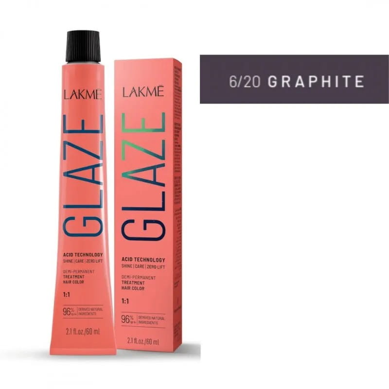 Lakme GLAZE, Toner kwasowy który przywraca włosom optymalny poziom pH i zamyka łuskę włosa, nadaje blask 60 ml
