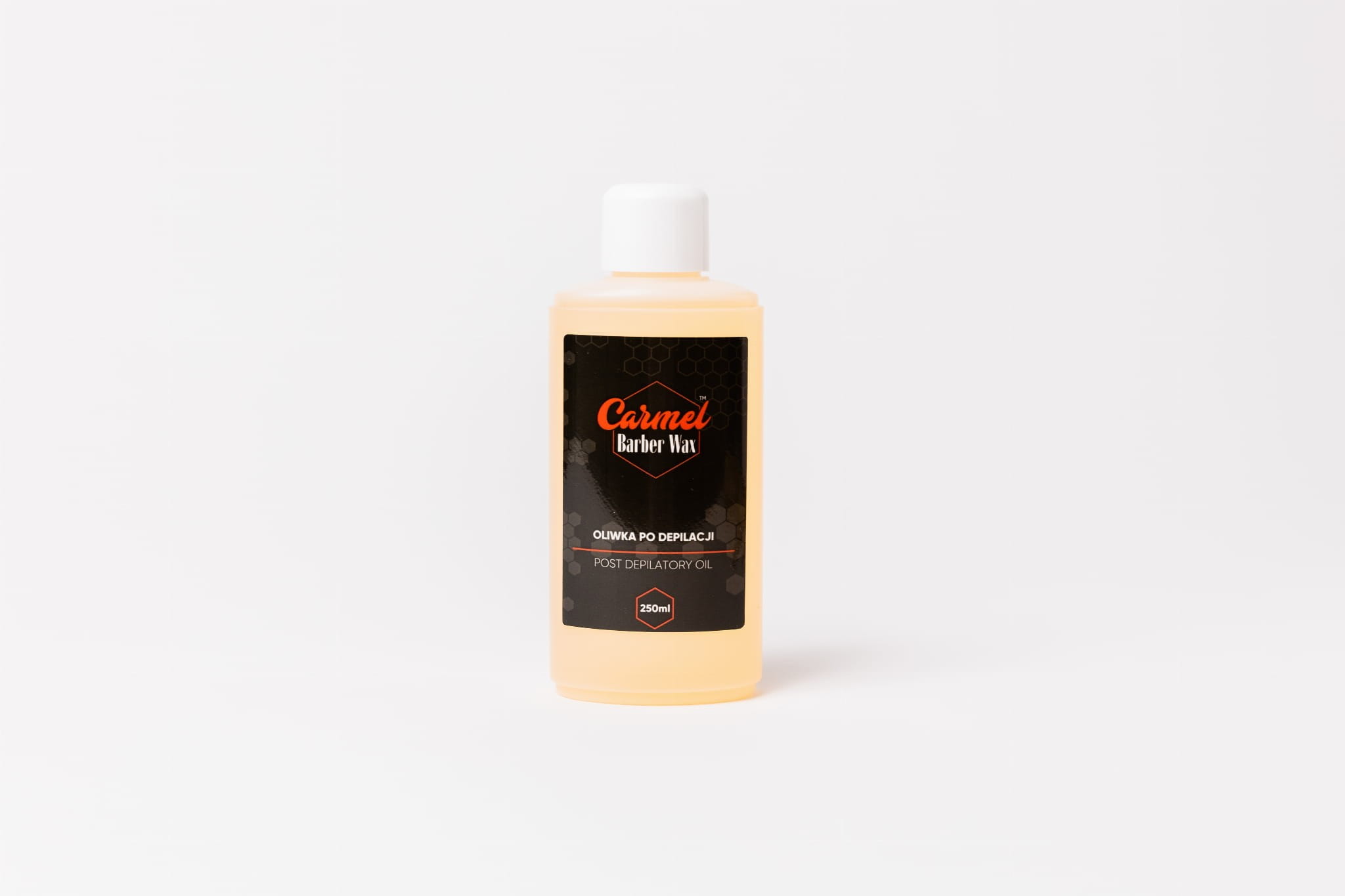 Oliwka łagodząca po depilacji Carmel Barber Wax 250 ml