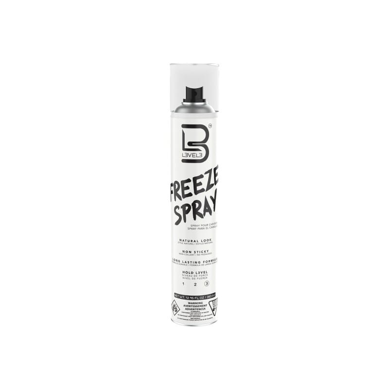 LEVEL3 Bardzo mocno utrwalający lakier do włosów Freeze Spray Natural Look 400ml