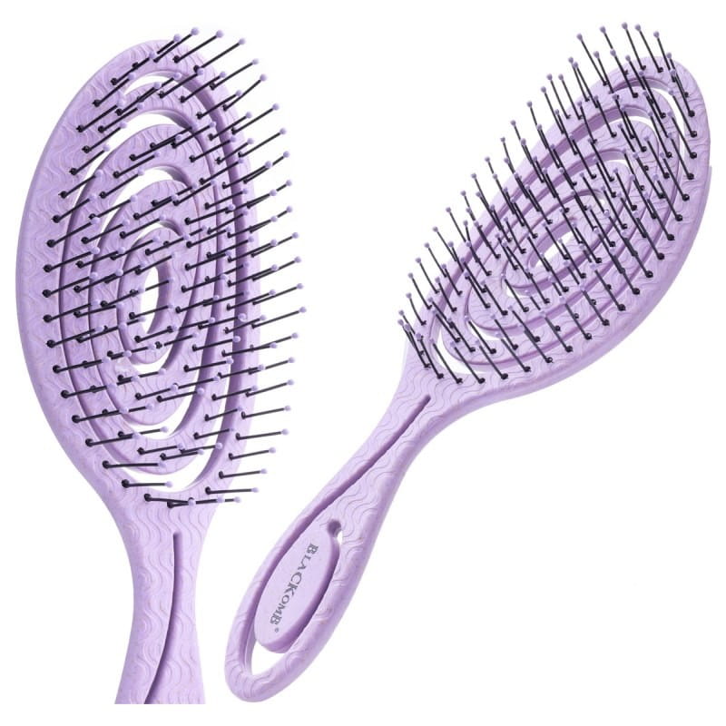 Szczotka do rozczesywania włosów i masażu, spiralna, Poniks