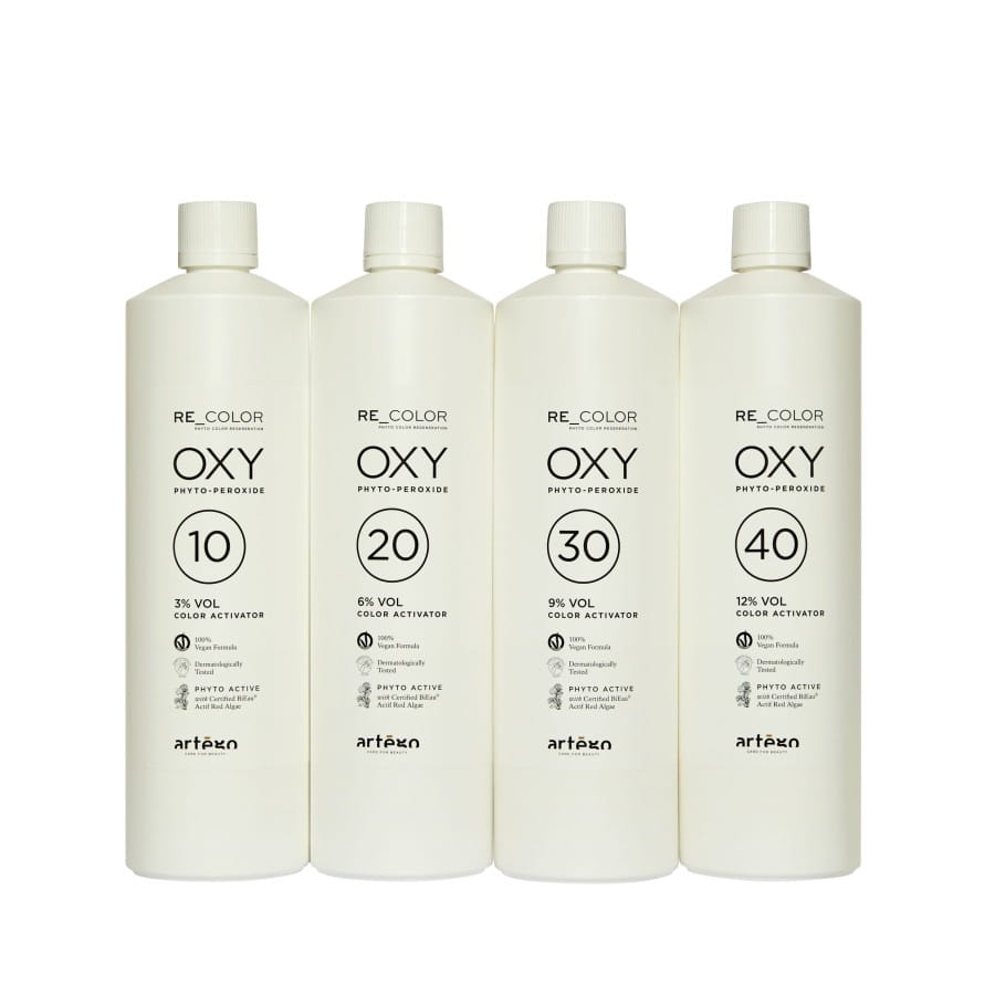Artego RE_COLOR OXY aktywator w kremie dedykowany farbom RE_COLOR No Am, stężenia
